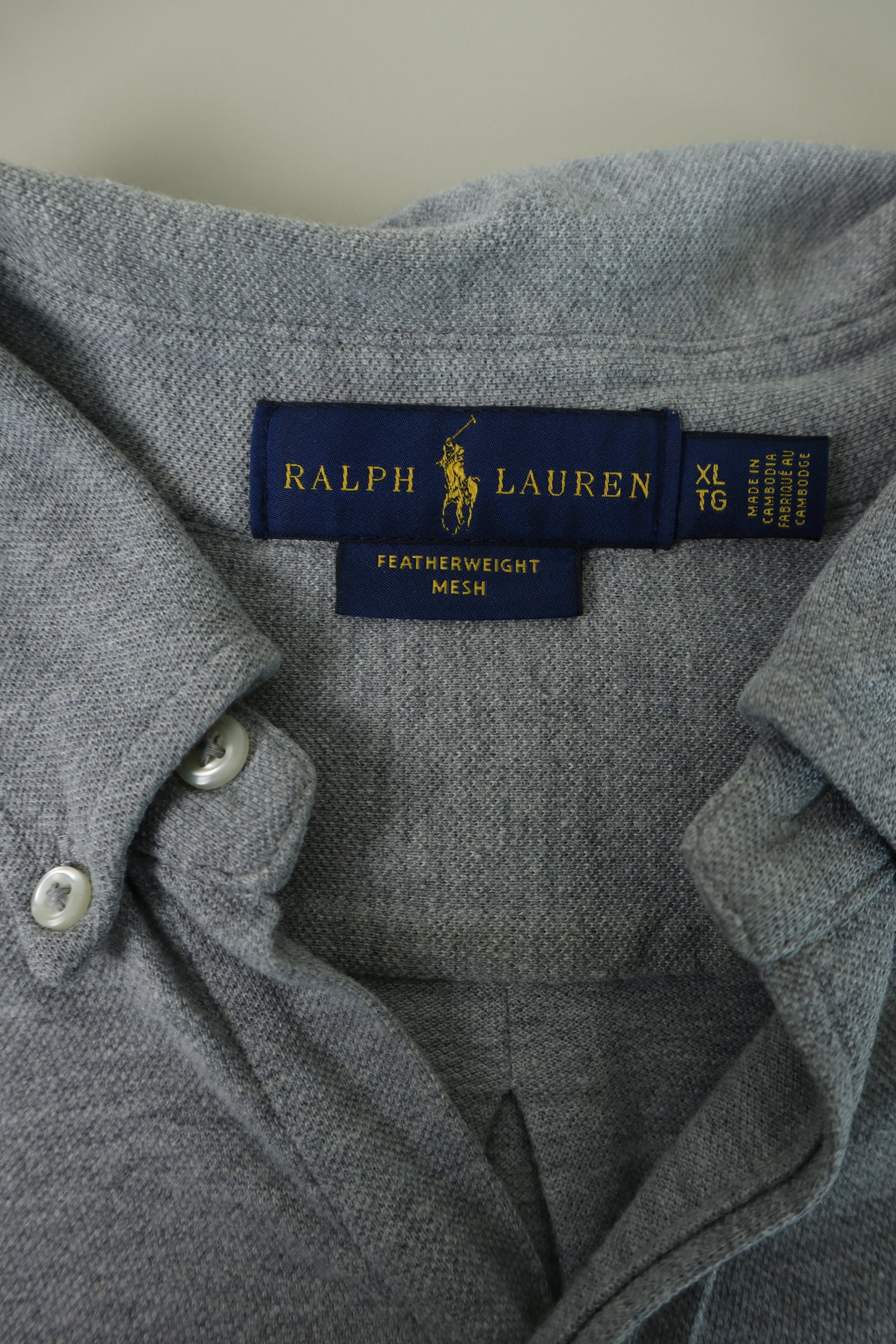 Ralph Lauren featherweight mesh overhemd - XL
