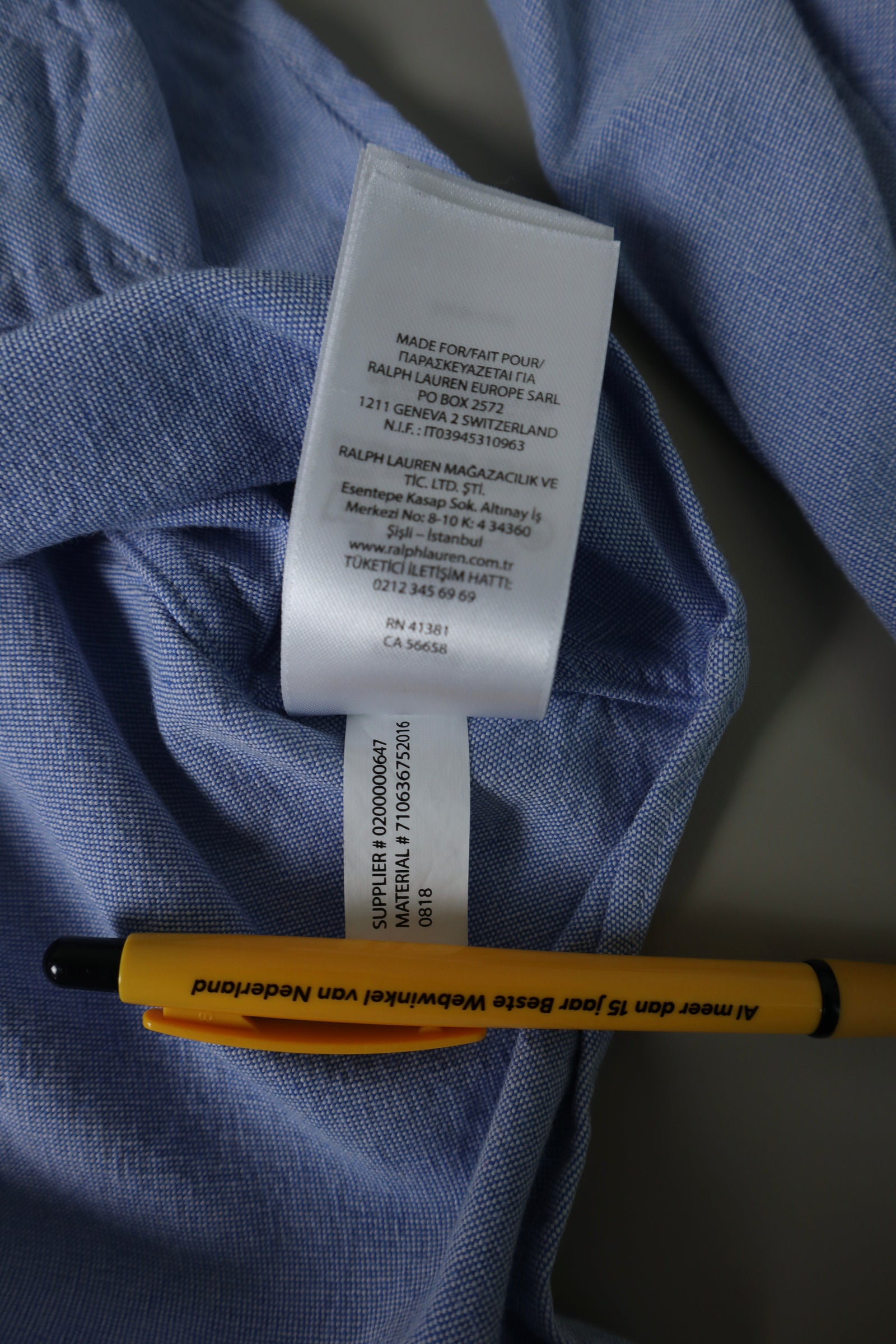 Ralph Lauren overhemd - S