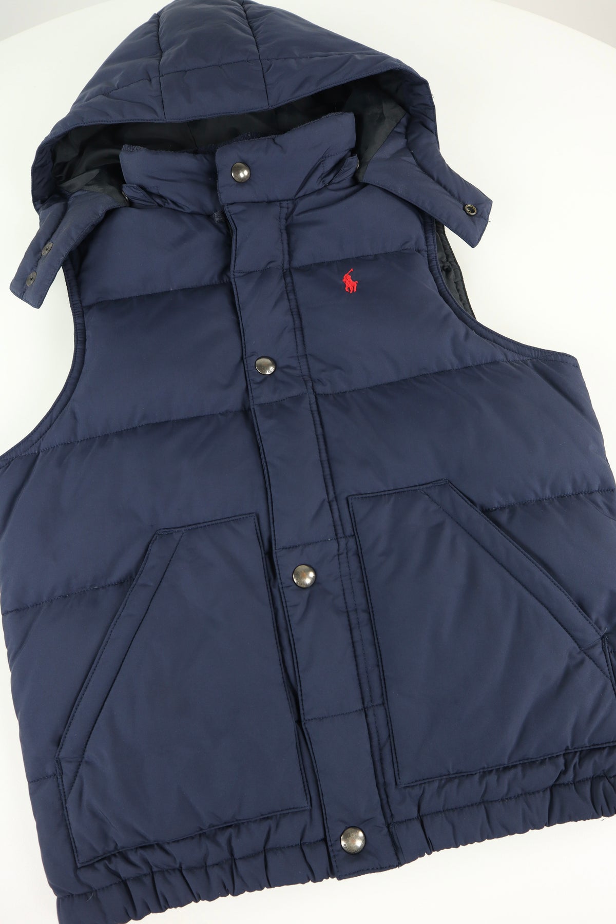 Ralph Lauren bodywarmer met capuchon - Kindermaat M