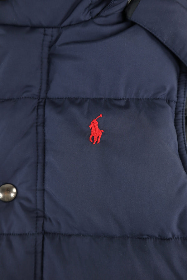 Ralph Lauren bodywarmer met capuchon - Kindermaat M