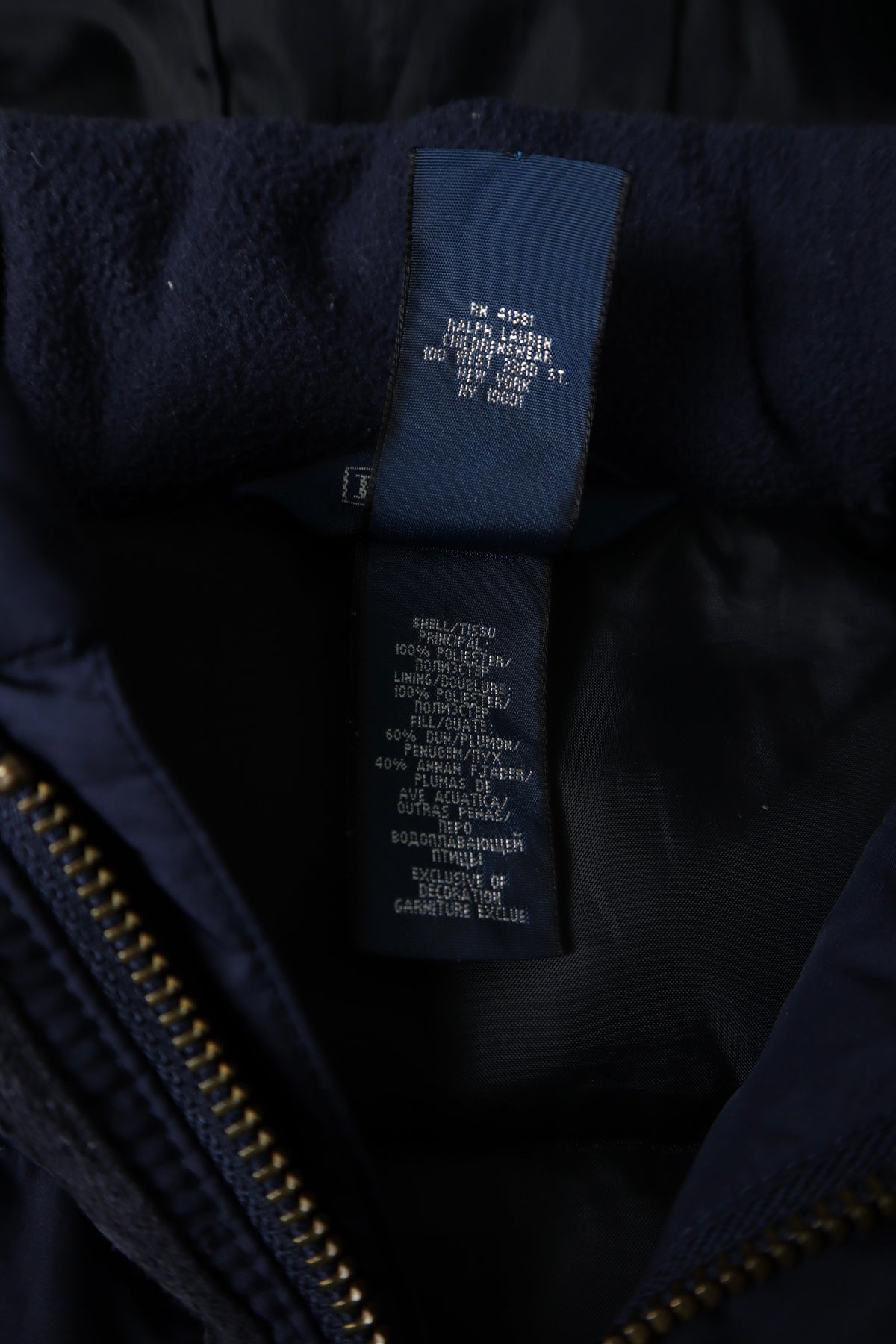 Ralph Lauren bodywarmer met capuchon - Kindermaat M