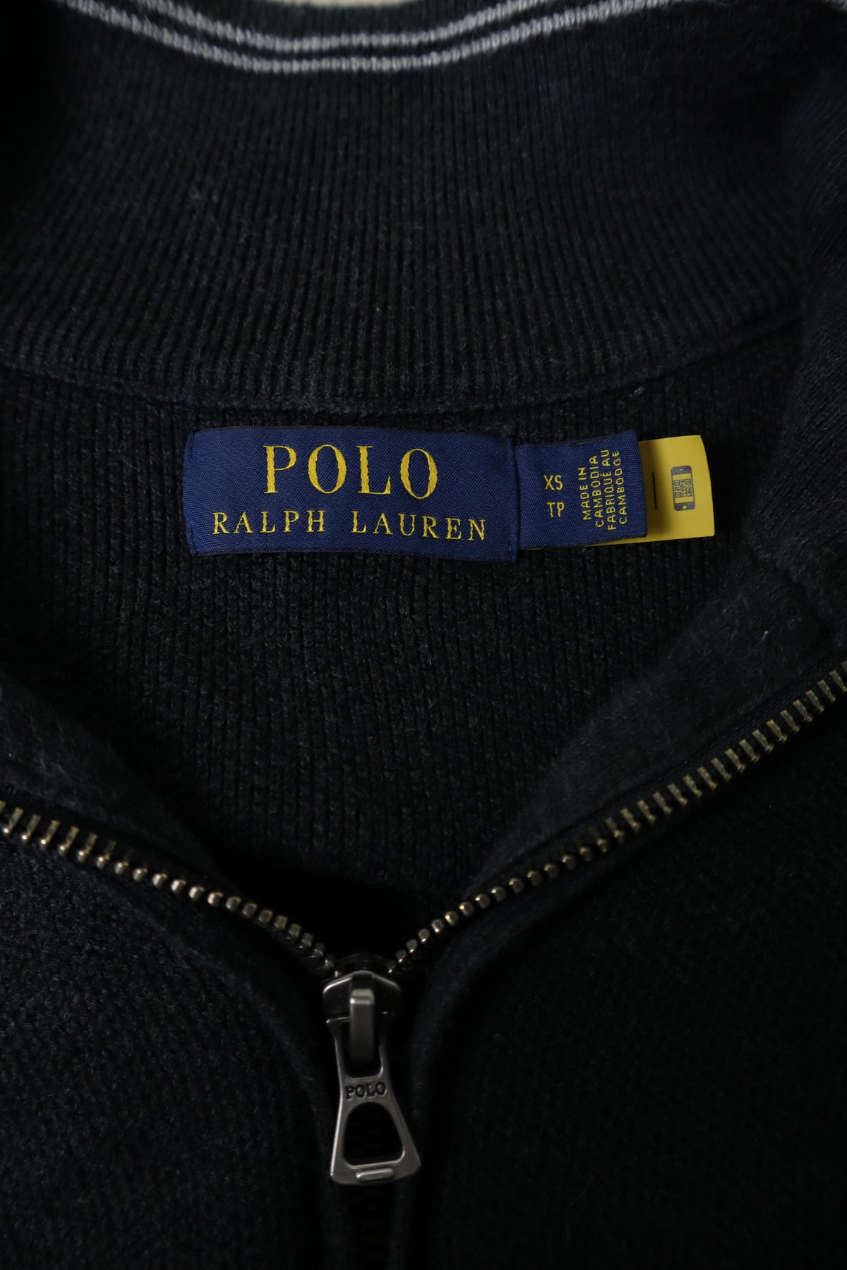 Ralph Lauren trui met kwart rits - XS