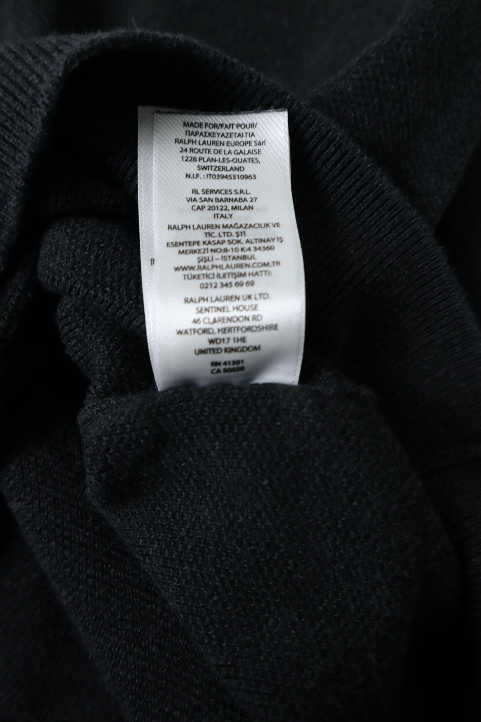 Ralph Lauren quarter zip - XS
