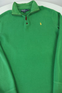 Ralph Lauren trui met kwart rits - M