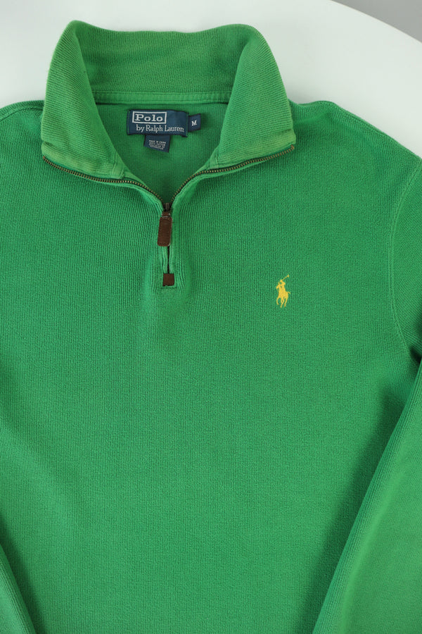 Ralph Lauren trui met kwart rits - M