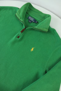 Ralph Lauren trui met kwart rits - M