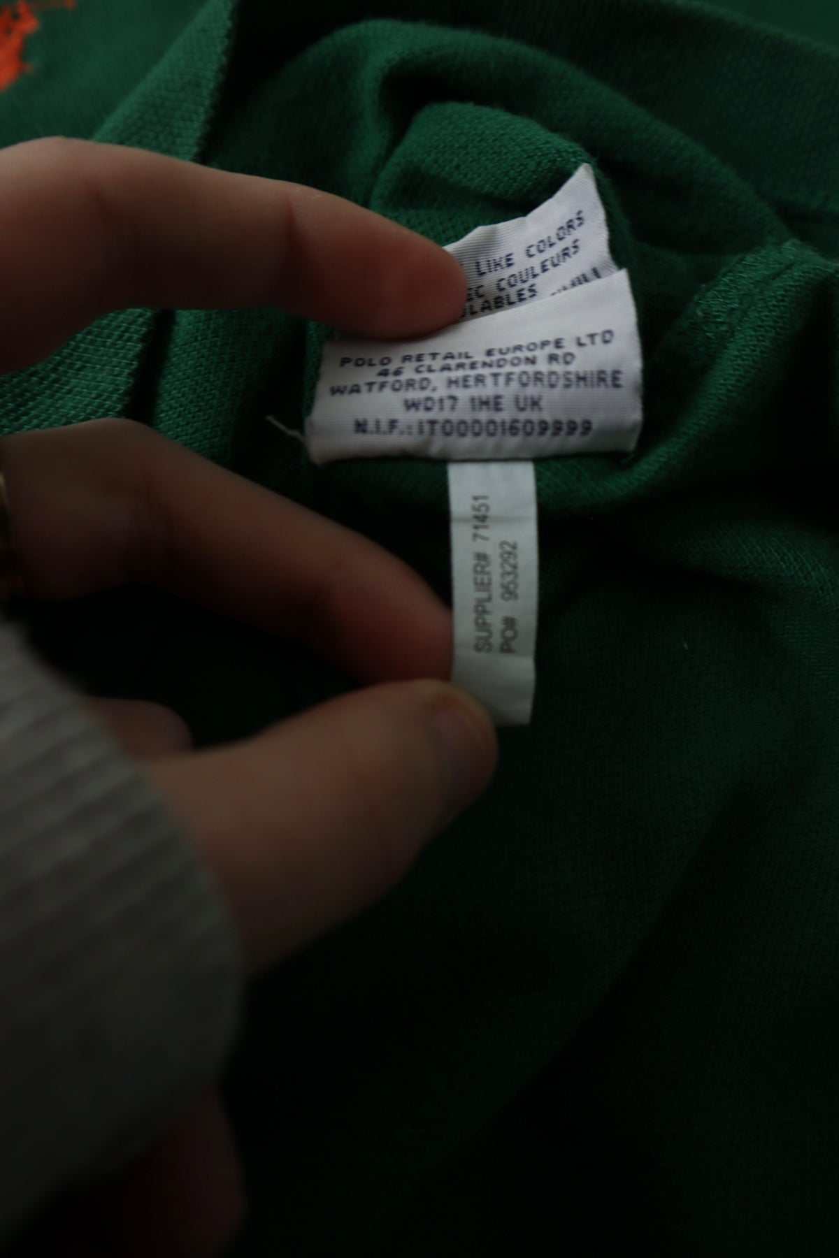 Ralph Lauren polo shirt met lange mouw - S