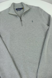 Ralph Lauren trui met kwart rits - S