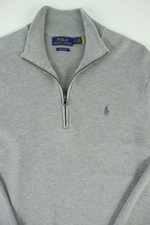 Ralph Lauren trui met kwart rits - S