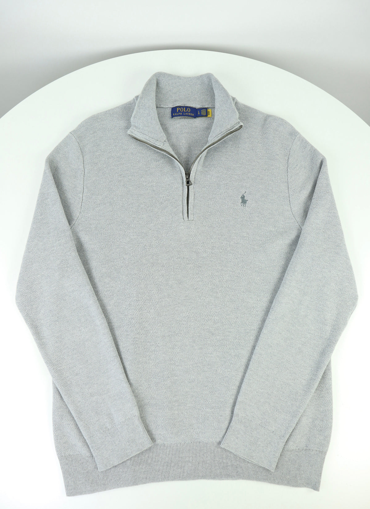 Ralph Lauren trui met kwart rits - L