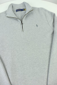 Ralph Lauren trui met kwart rits - L