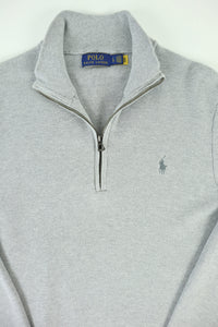 Ralph Lauren trui met kwart rits - L