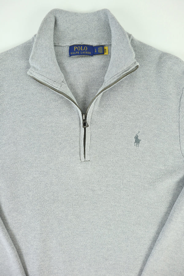 Ralph Lauren trui met kwart rits - L