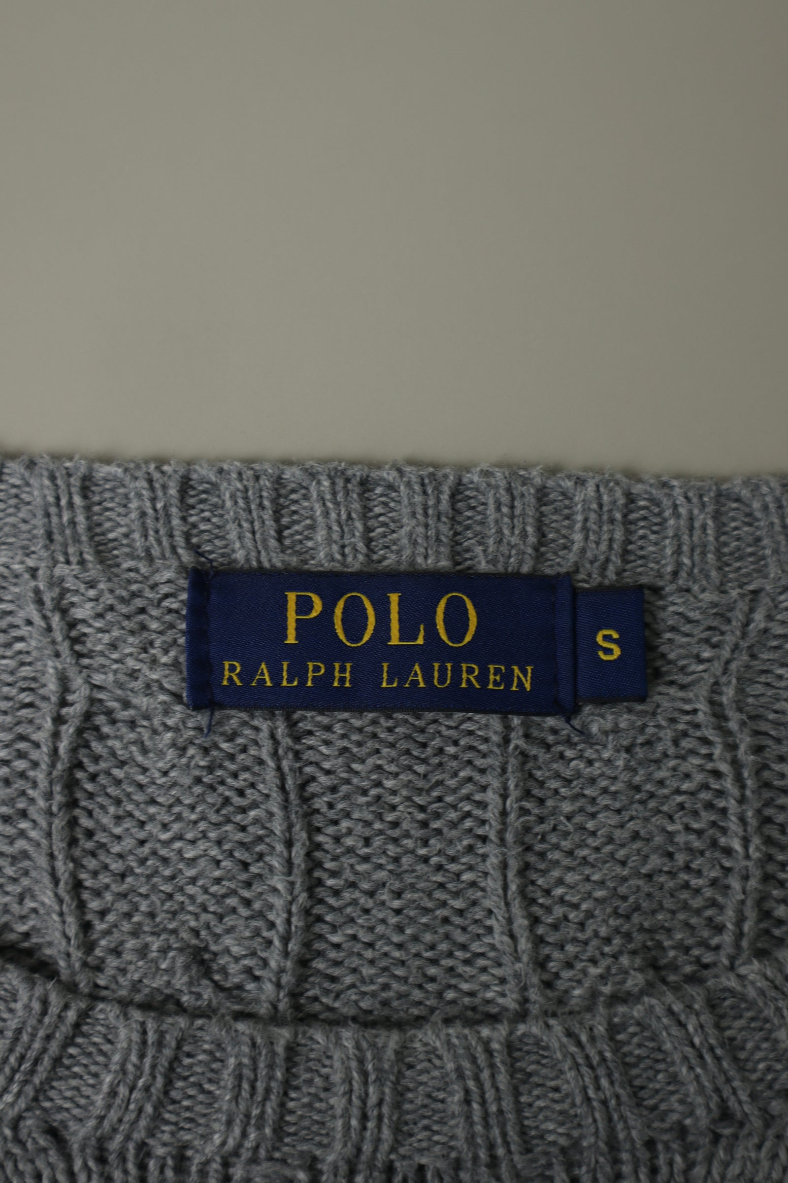 Ralph Lauren kabeltrui - S