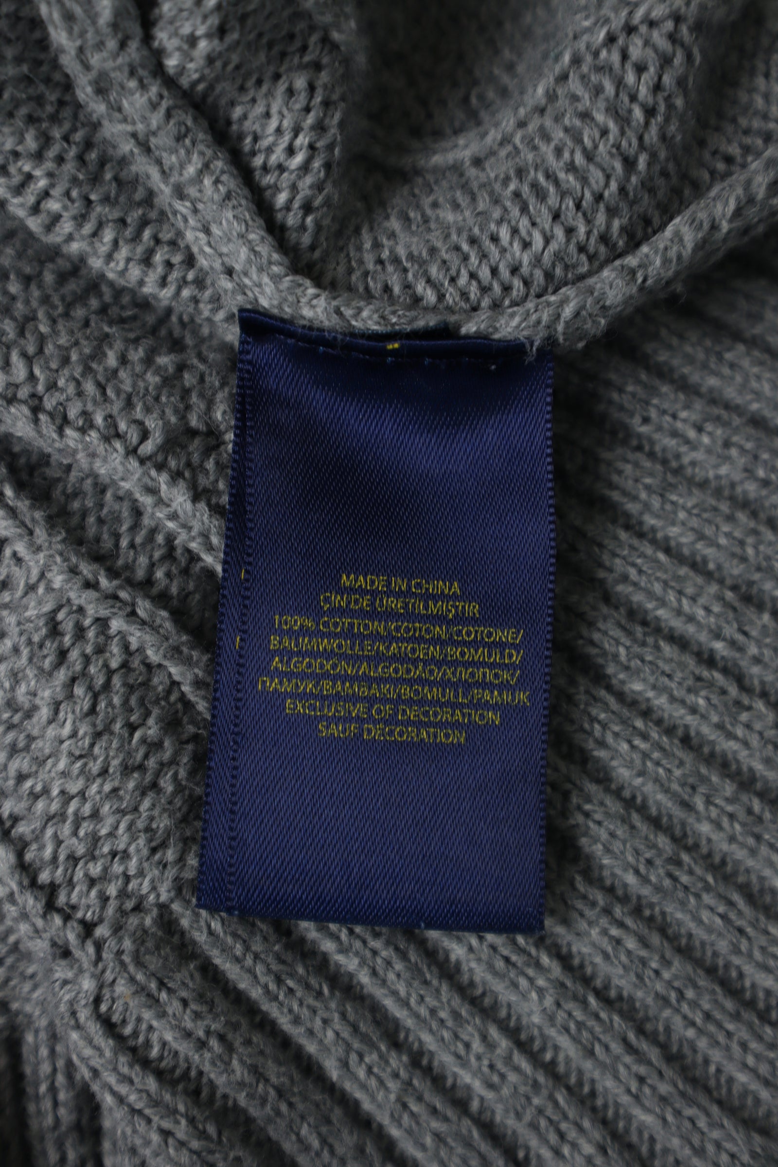 Ralph Lauren kabeltrui - S