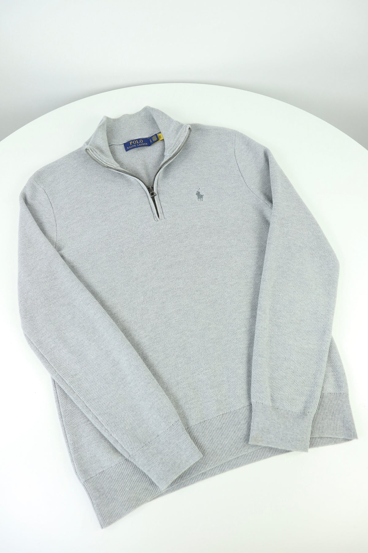 Ralph Lauren trui met kwart rits - S