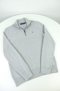 Ralph Lauren trui met kwart rits - S