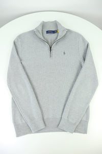 Ralph Lauren trui met kwart rits - S