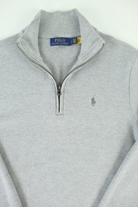 Ralph Lauren trui met kwart rits - S