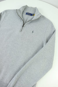 Ralph Lauren trui met kwart rits - S