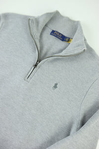 Ralph Lauren trui met kwart rits - S
