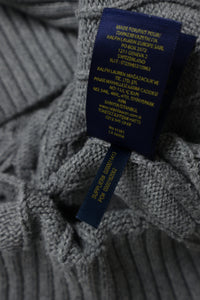 Ralph Lauren kabeltrui met ronde hals - S