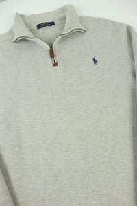 Ralph Lauren trui met kwart rits - M