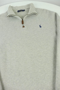 Ralph Lauren trui met kwart rits - M