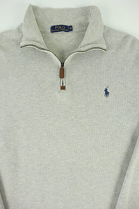 Ralph Lauren trui met kwart rits - M