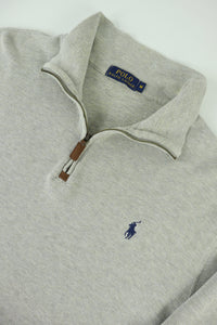 Ralph Lauren trui met kwart rits - M