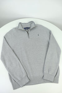 Ralph Lauren trui met kwart rits - L