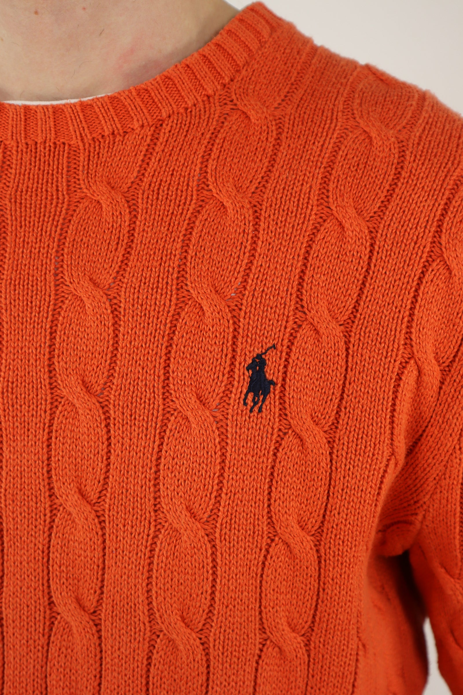 Ralph Lauren kabeltrui - M