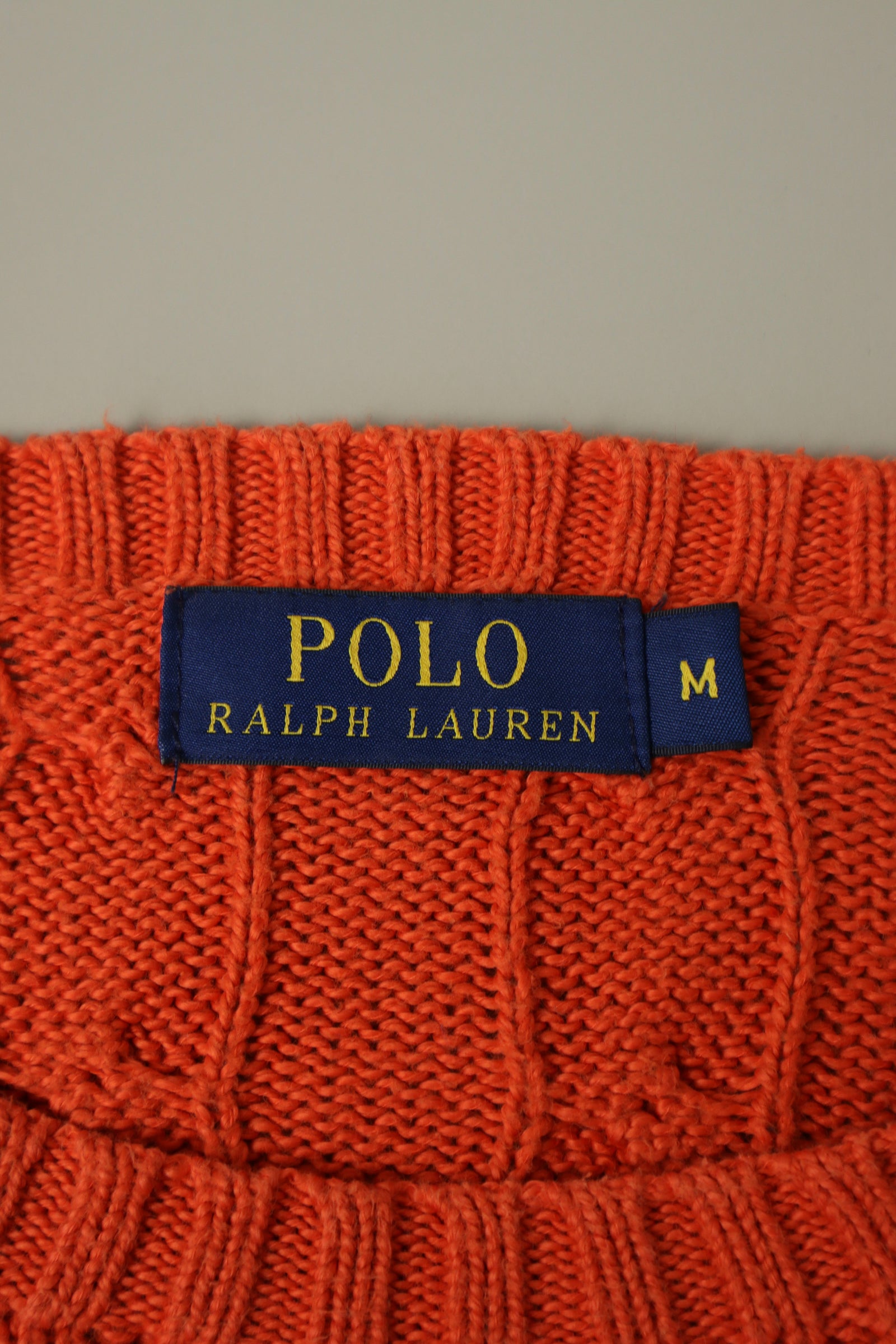 Ralph Lauren kabeltrui - M