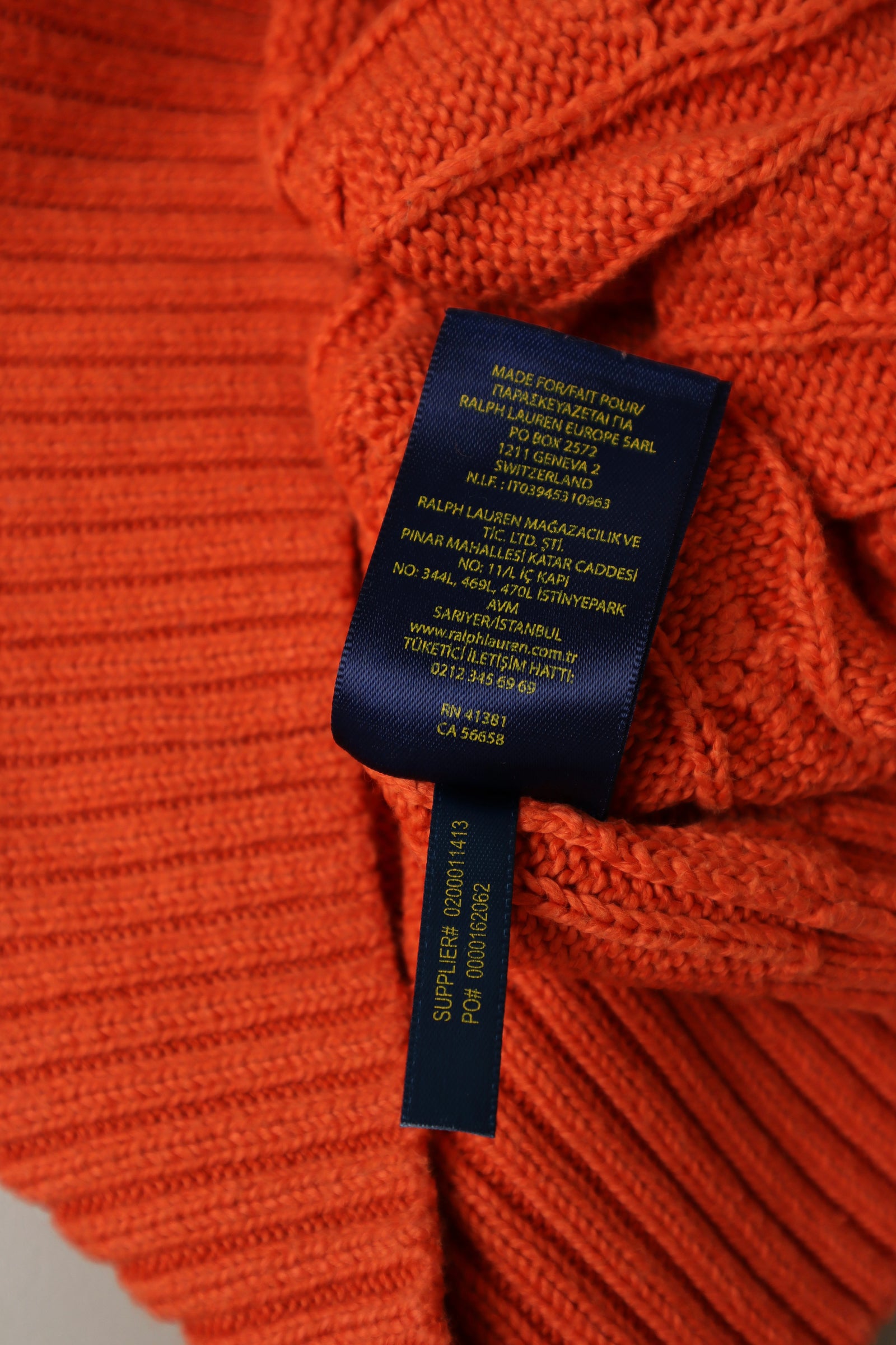 Ralph Lauren kabeltrui - M