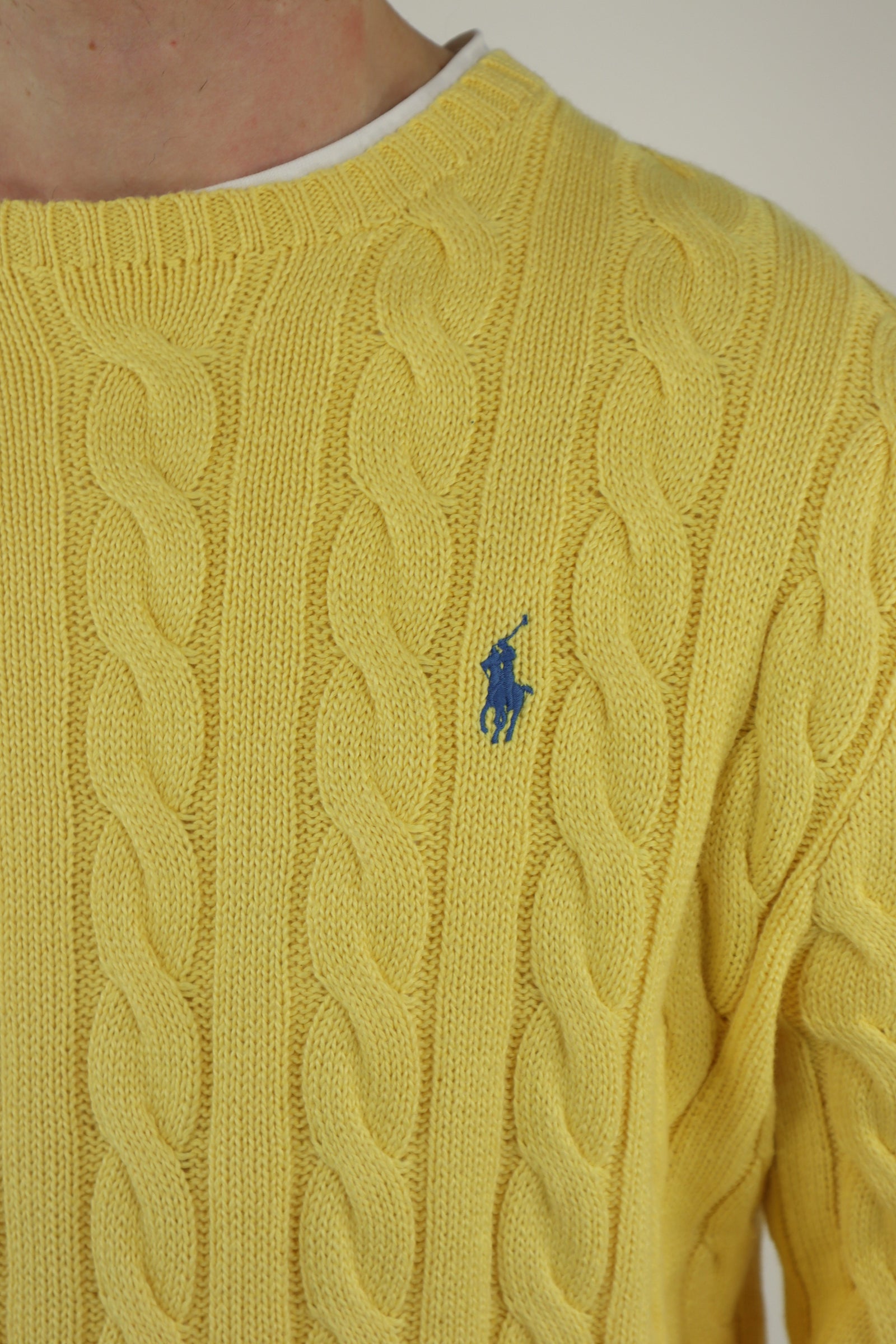 Ralph Lauren kabeltrui - M