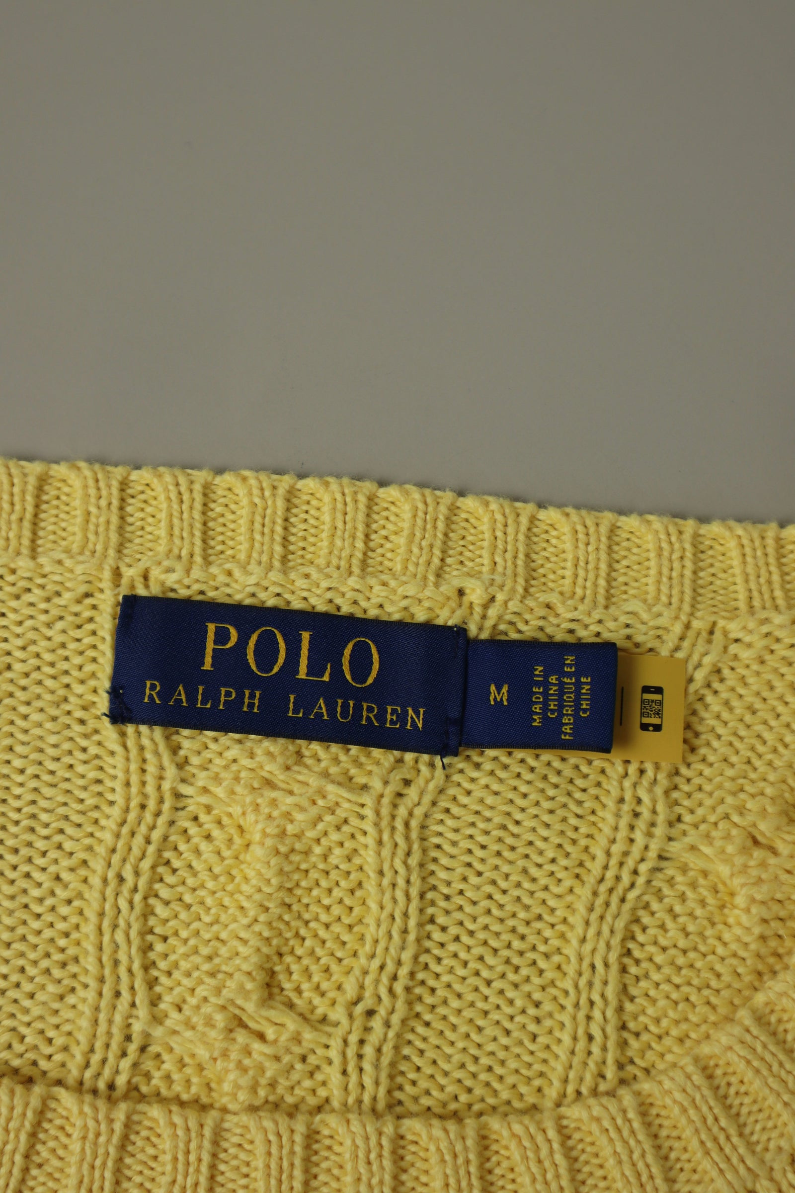 Ralph Lauren kabeltrui - M