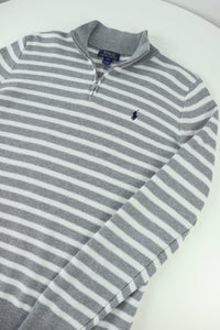 Ralph Lauren trui met kwart rits - S