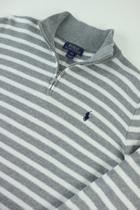 Ralph Lauren trui met kwart rits - S