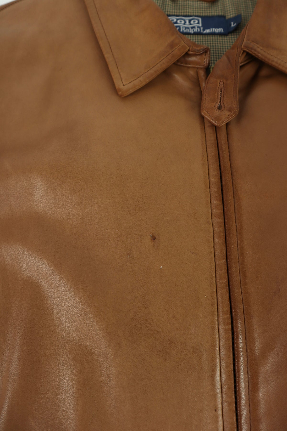 Ralph Lauren jas 100% lamsleer - L