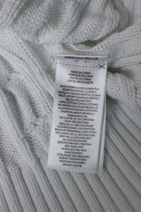Ralph Lauren kabeltrui met ronde hals - S