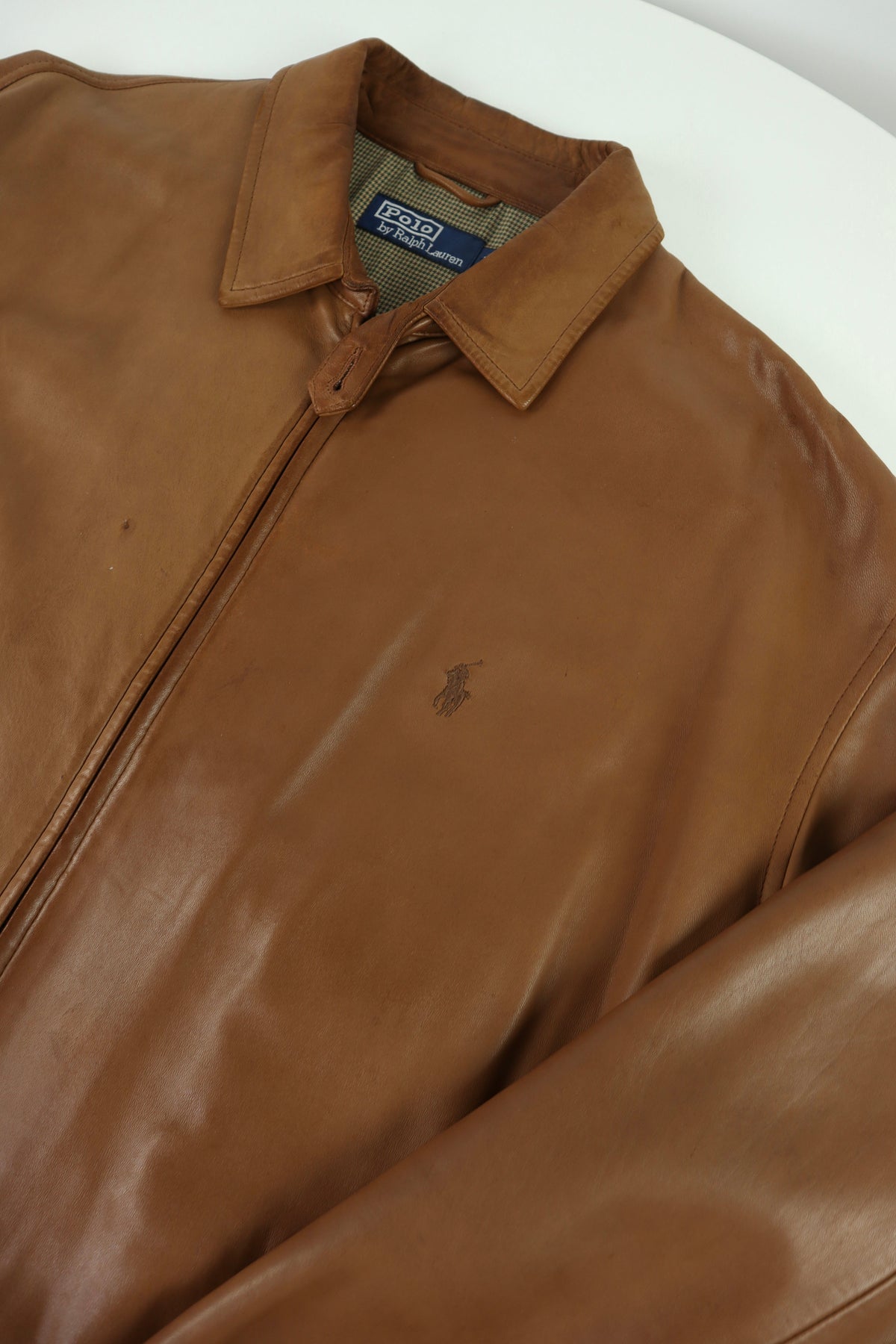 Ralph Lauren jas 100% lamsleer - L