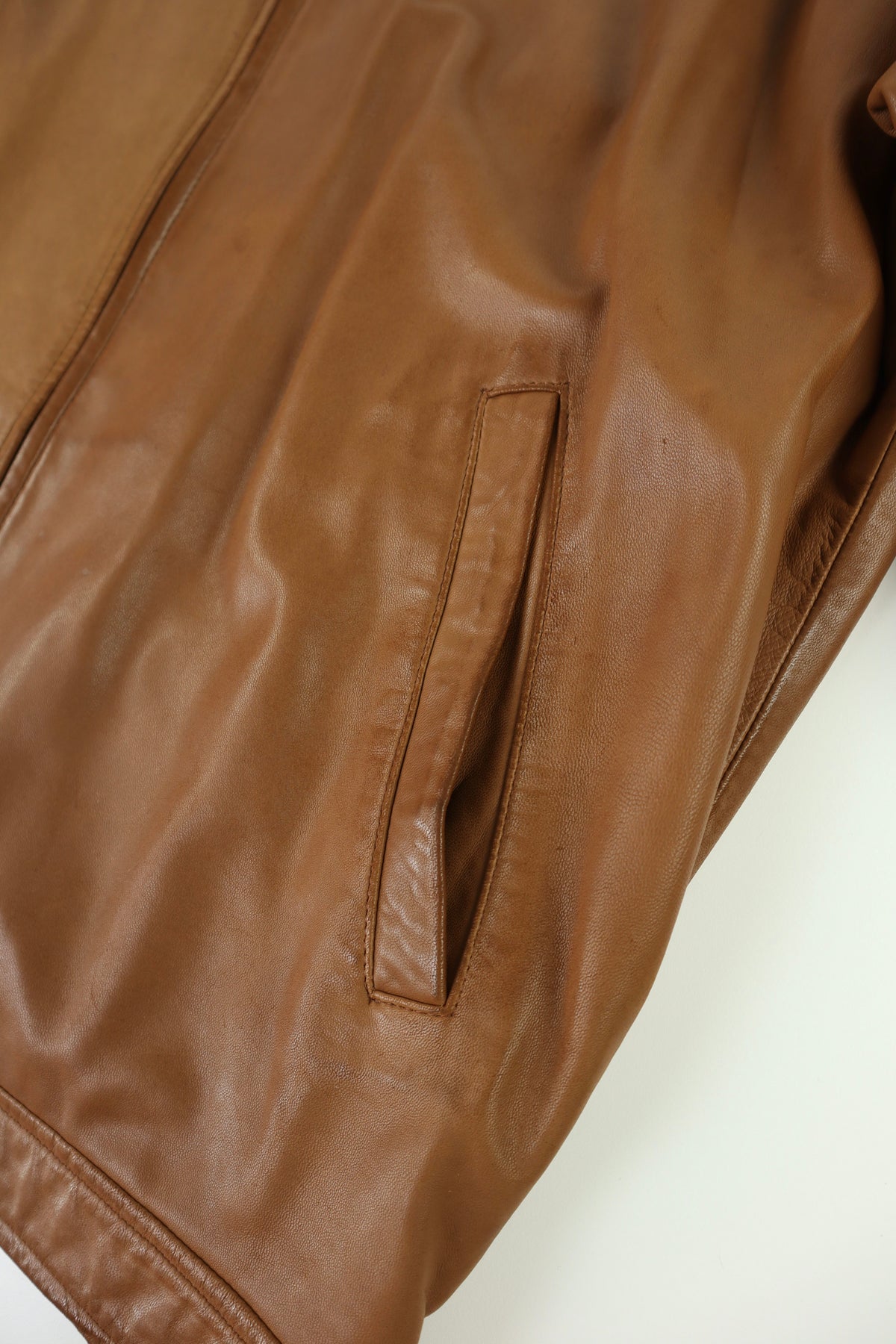 Ralph Lauren jas 100% lamsleer - L