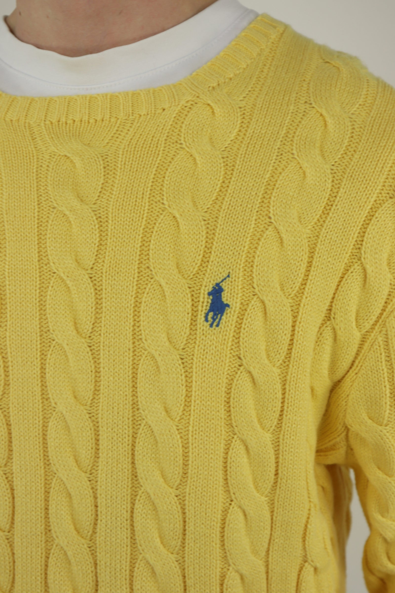 Ralph Lauren kabeltrui - M