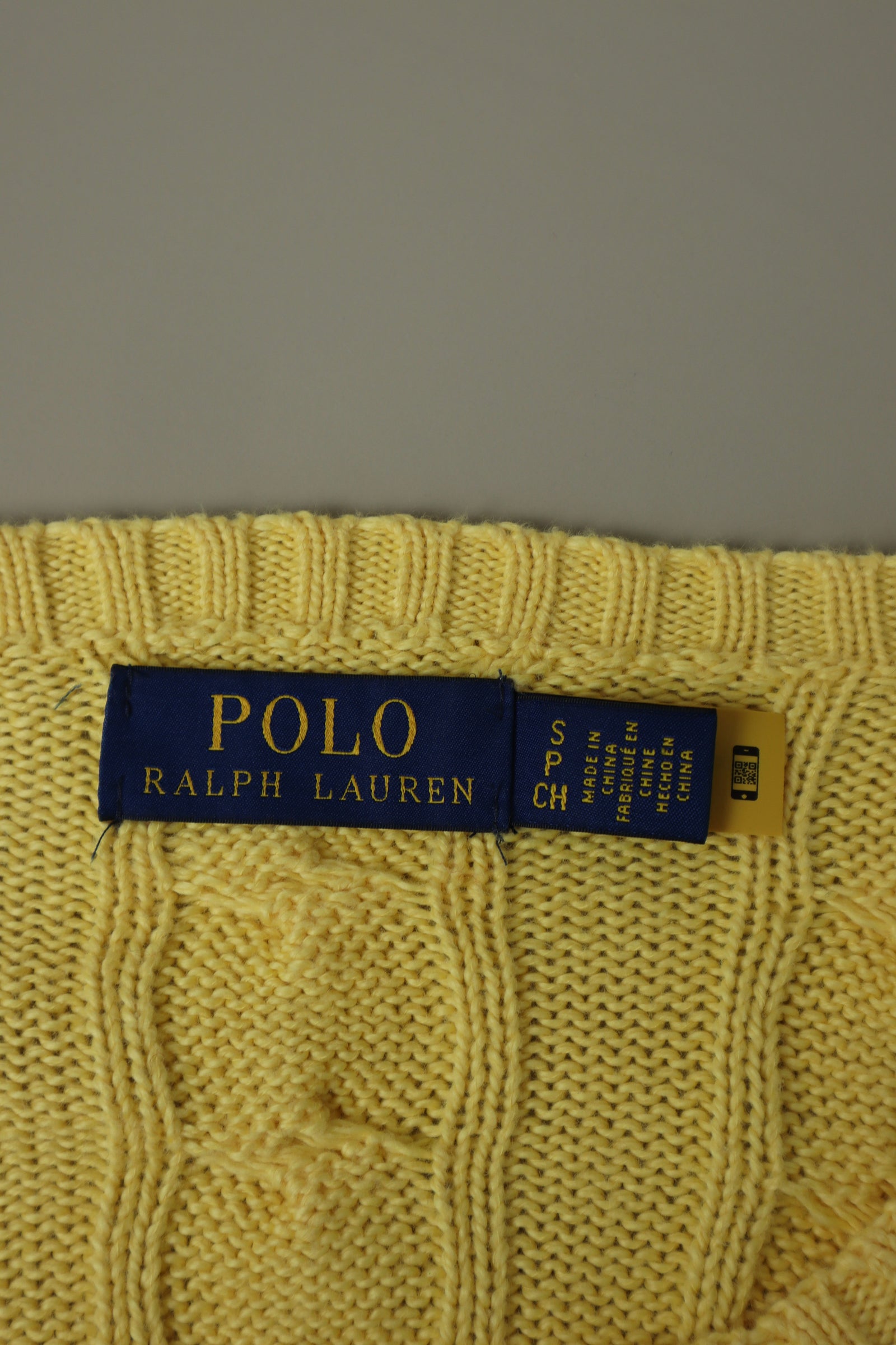 Ralph Lauren kabeltrui - M