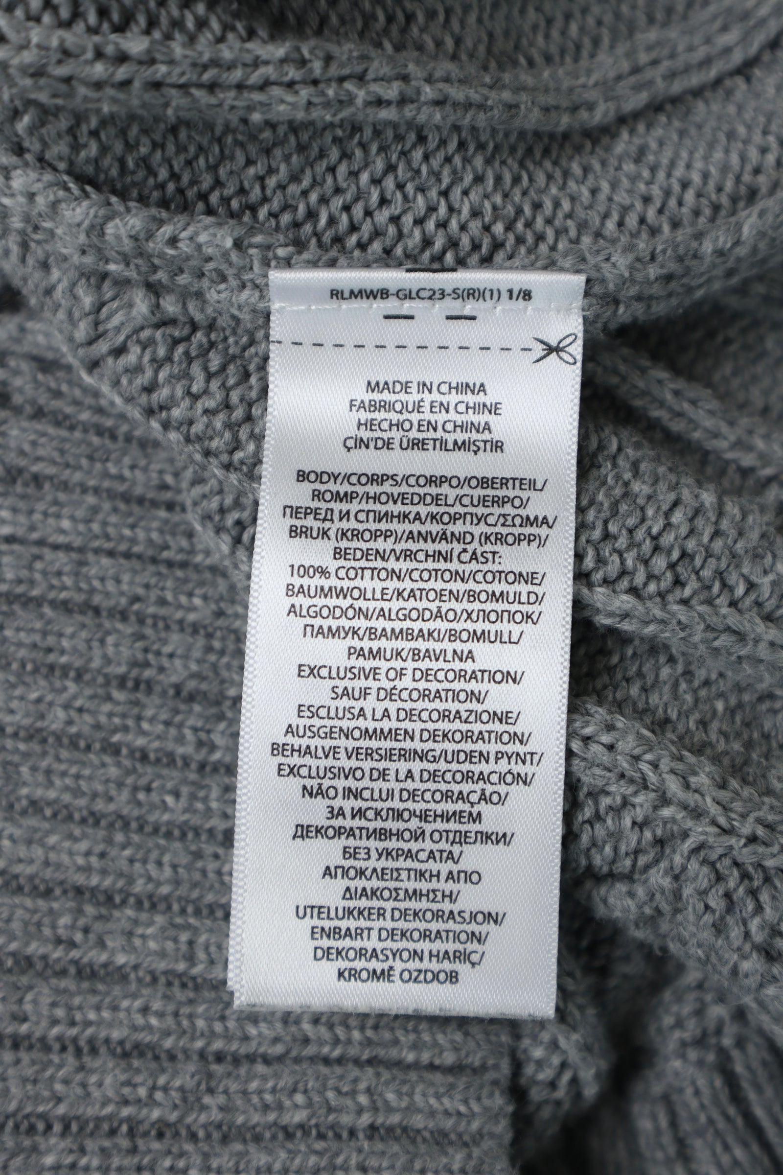 Ralph Lauren kabeltrui - L