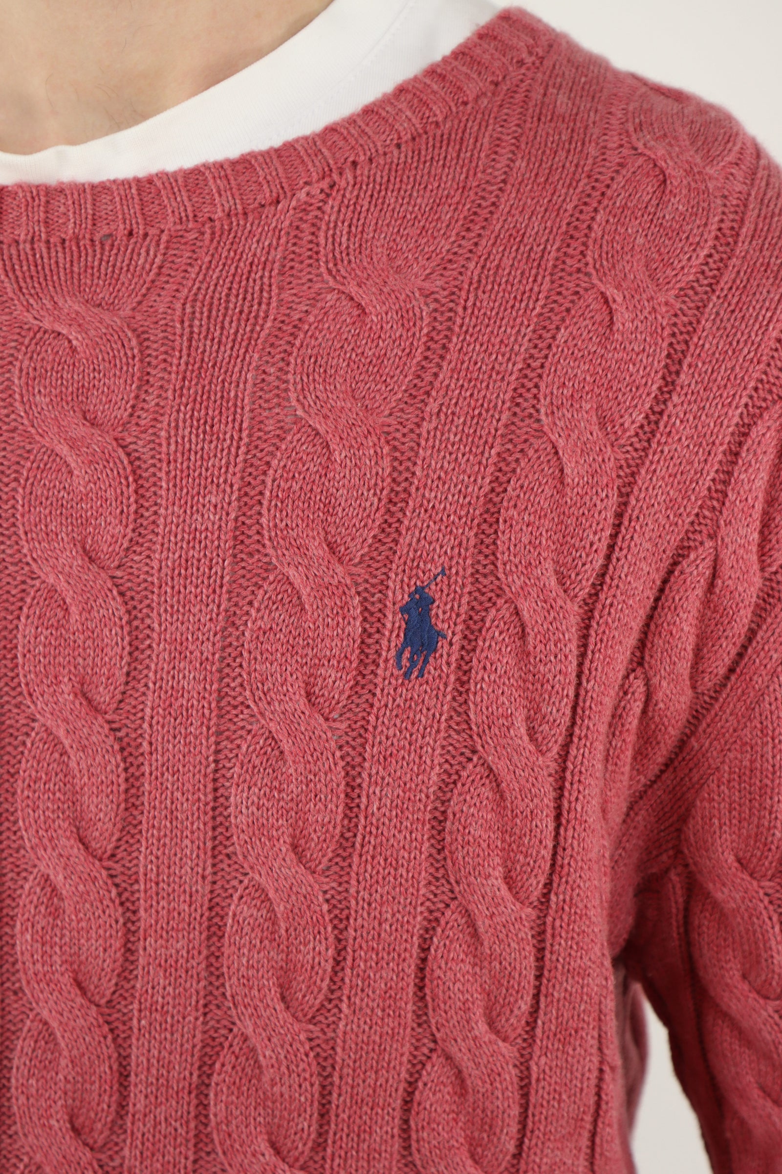 Ralph Lauren kabeltrui - L