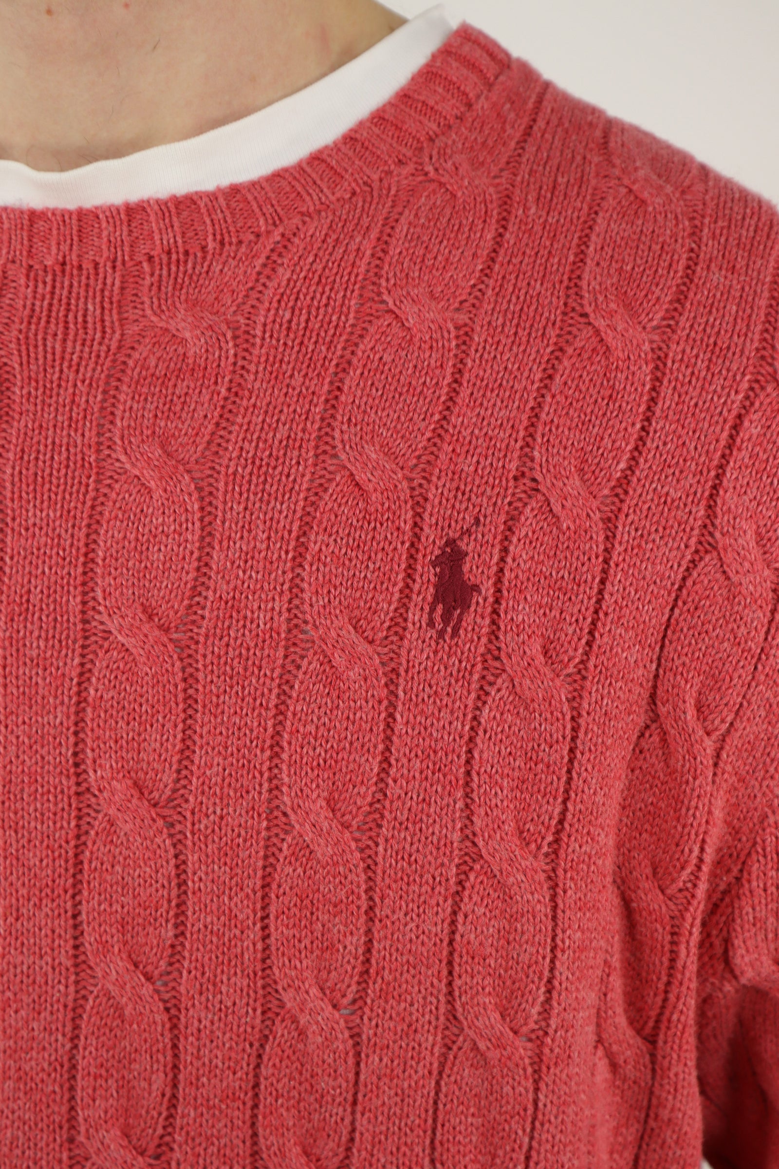 Ralph Lauren kabeltrui - L