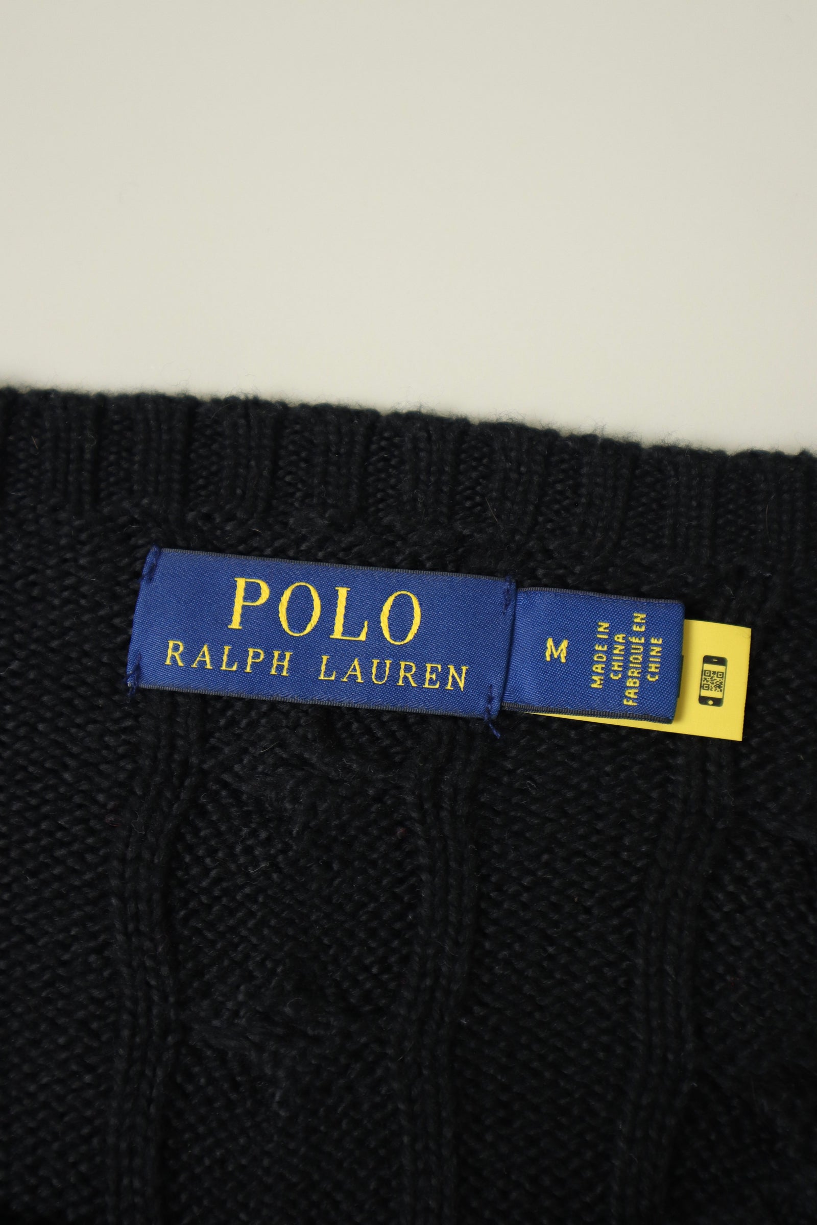 Ralph Lauren kabeltrui - M