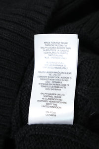 Ralph Lauren kabeltrui met ronde hals - M