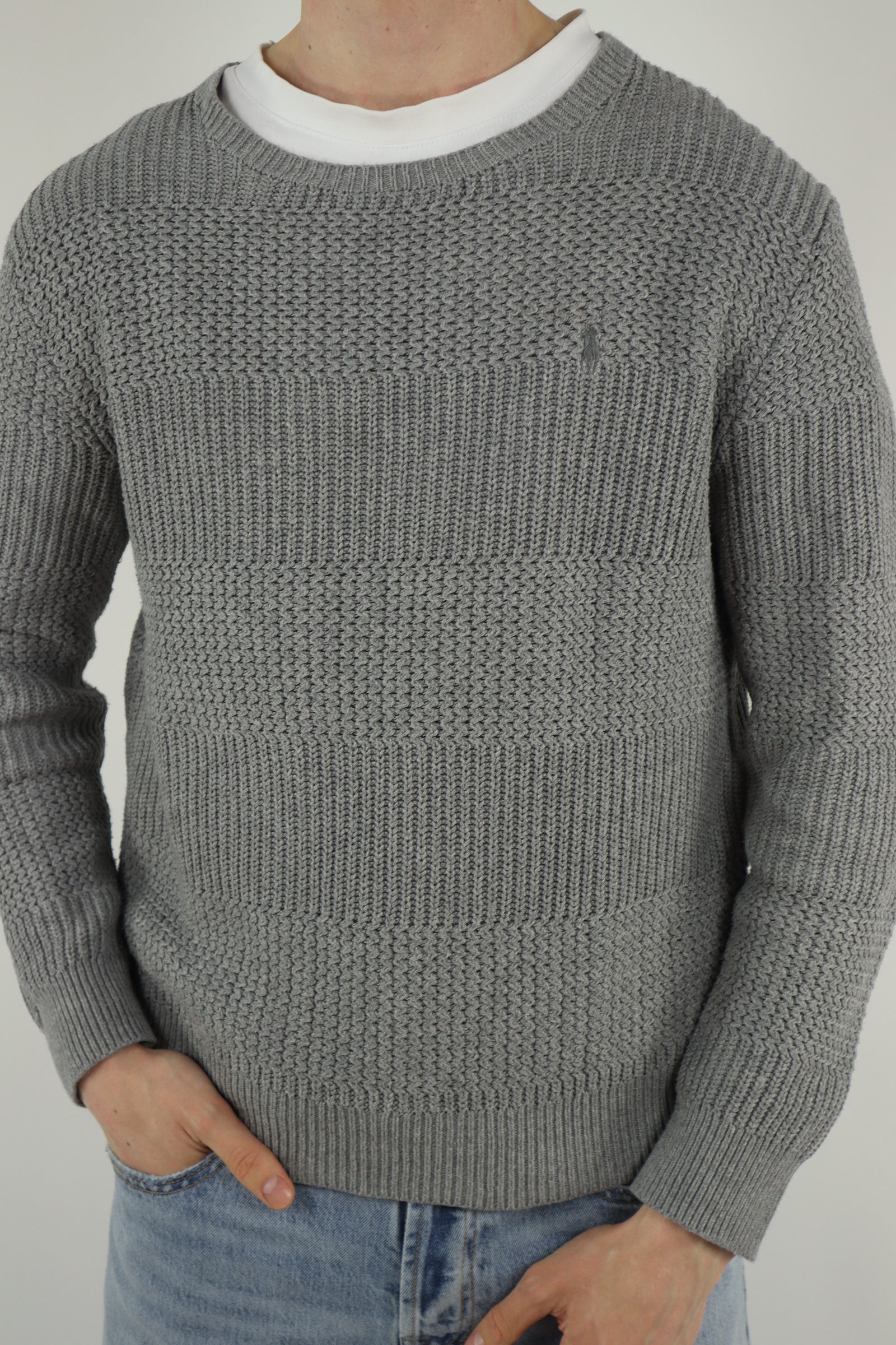 Ralph Lauren trui met ronde hals - S